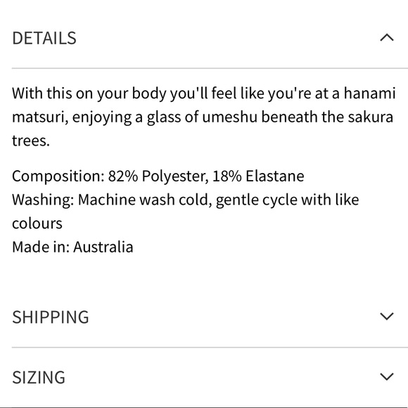 BM Cherry Blossom Black Dress - Picture 10 of 10